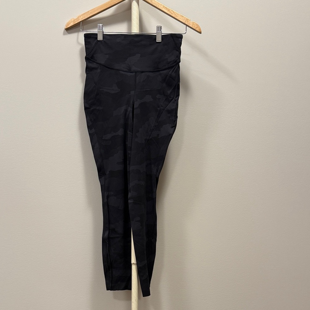 lululemon Black Camo Athletic Leggings